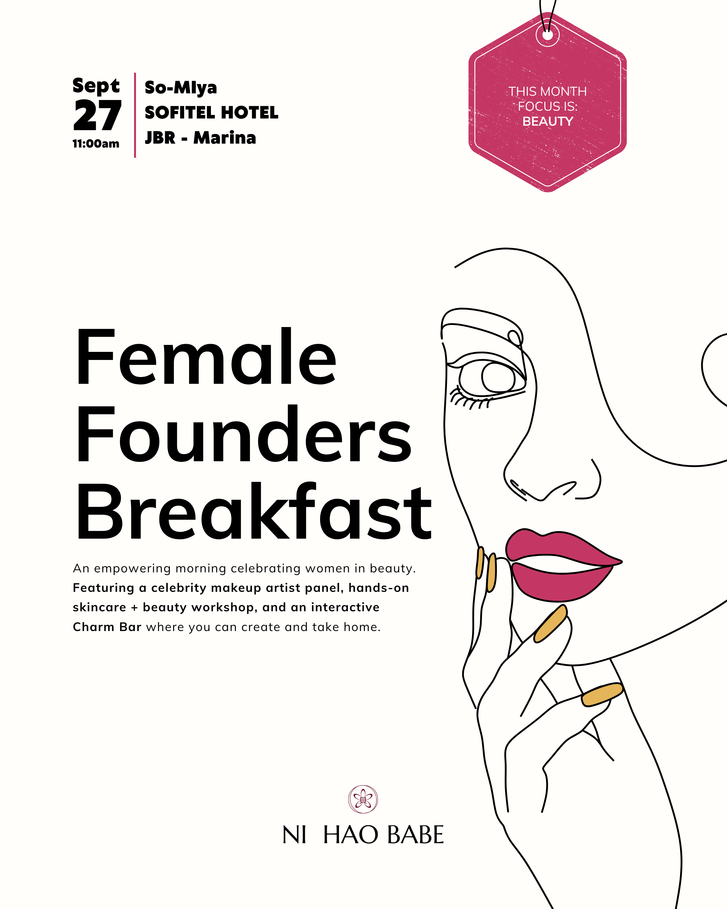 Female Founders Breakfast Beauty Edition